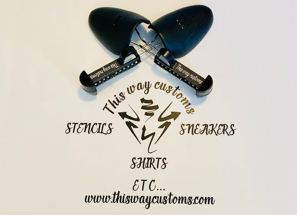 Adjustable shoe trees