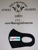 Butterfly Rainbow Reflective Heat Transfer Stencil