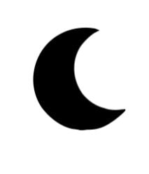Moon 1 vinyl stencil pack